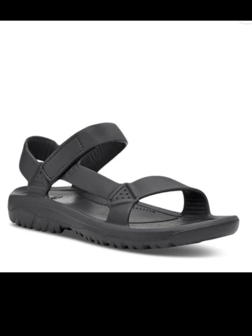 Teva Black Hurricane Drift Strap Sandals